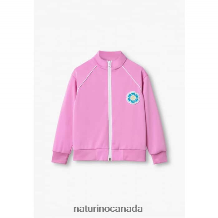 Kids AMELIE Z2N0TL605 Naturino Cotton Sweatshirt Lilac