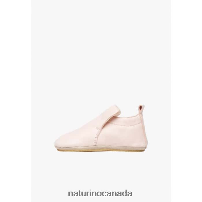 Baby PLUMARD Z2N0TL3 Naturino Nappa Leather Crib Shoes Pink