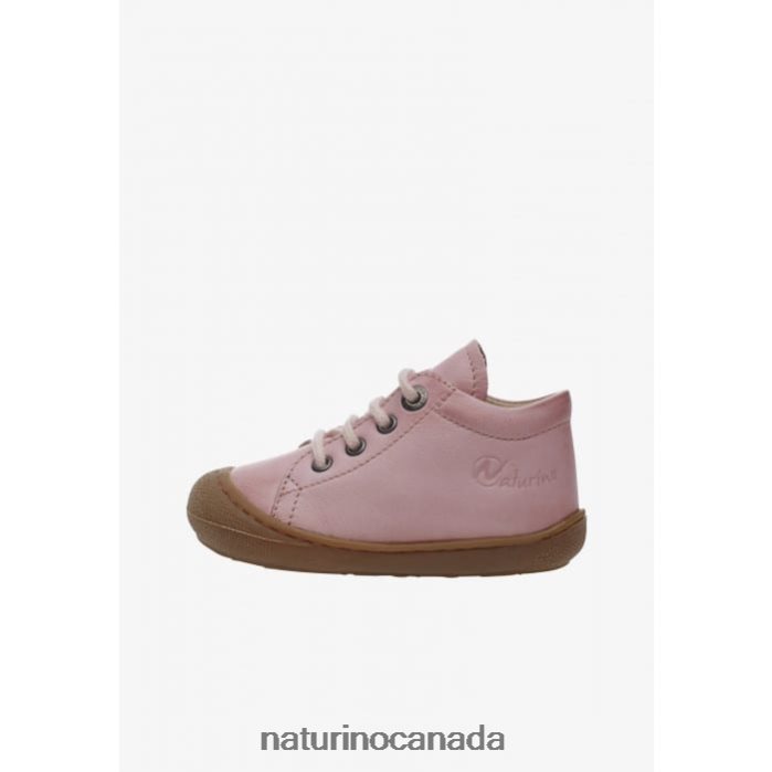 Kids COCOON Z2N0TL275 Naturino Napa Leather Toddler Shoes Light Pink