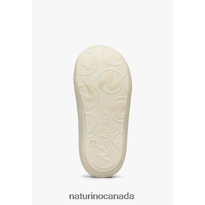 Kids COCOON VL Z2N0TL154 Naturino Leather First Steps Shoes Light Blue