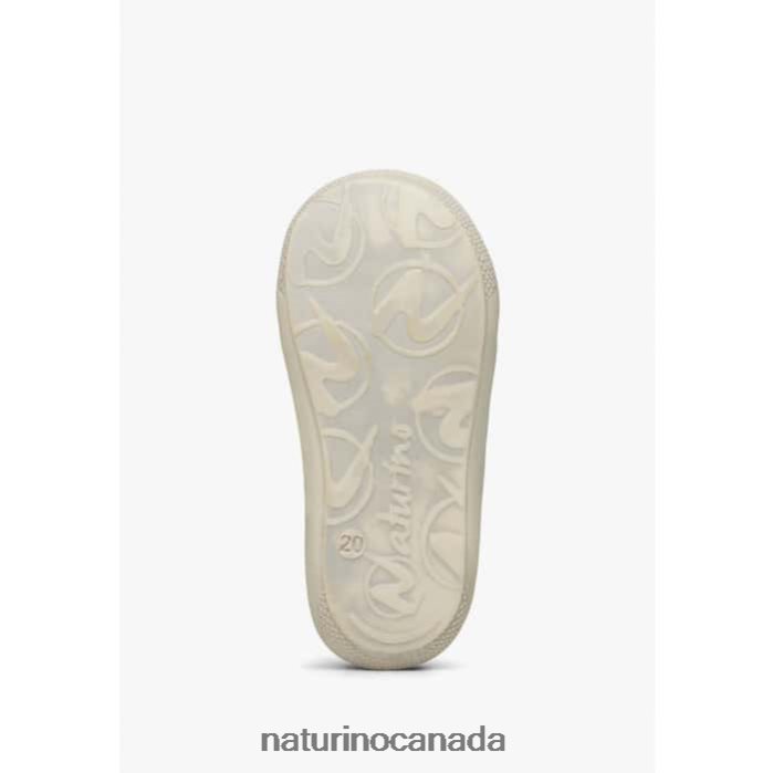 Kids COCOON VL Z2N0TL65 Naturino Suede First Steps Shoes Powder Pink