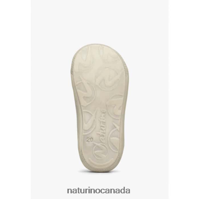 Kids COCOON VL Z2N0TL94 Naturino Fabric First Steps Shoes with Moto Print Blue