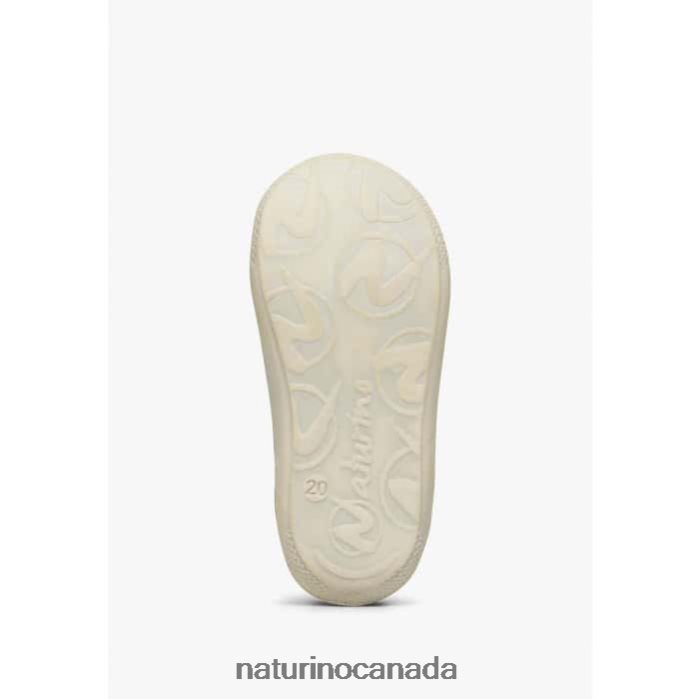 Kids COCOON Z2N0TL107 Naturino Leather Toddler Shoes with Tiger Print Navy