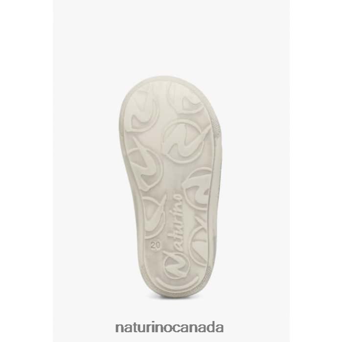 Kids COCOON Z2N0TL124 Naturino First Steps Shoes In Nappa Leather Turquoise