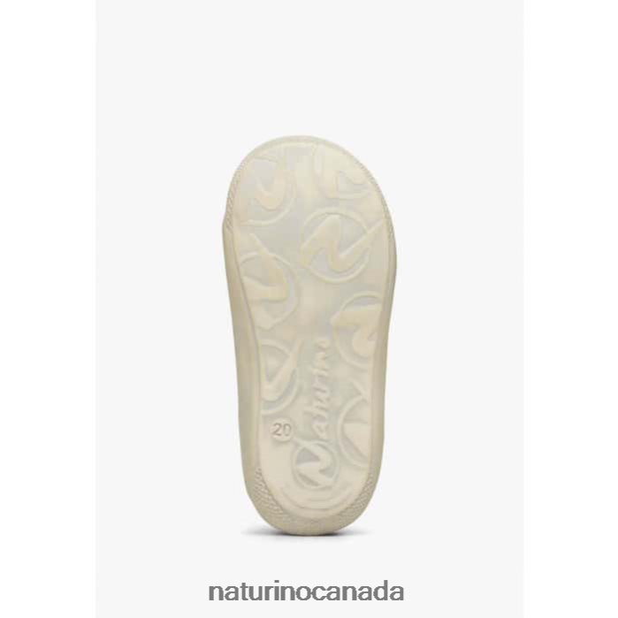 Kids COCOON Z2N0TL171 Naturino First Steps Shoes In Nappa Leather Brown