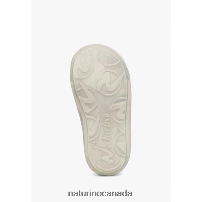 Kids COCOON Z2N0TL199 Naturino First Steps Shoes In Nappa Leather Blue