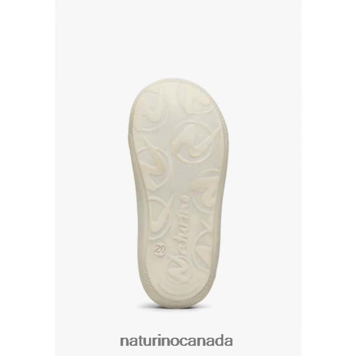 Kids COCOON Z2N0TL99 Naturino Leather Toddler Shoes with Tiger Print Pumpkin