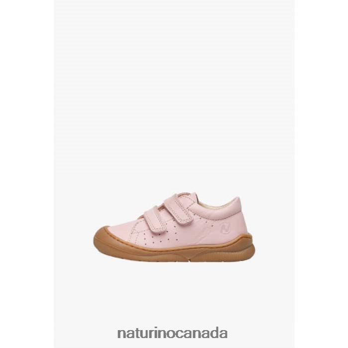 Kids GABBY VL Z2N0TL116 Naturino First Steps Shoes In Nappa Leather Pink