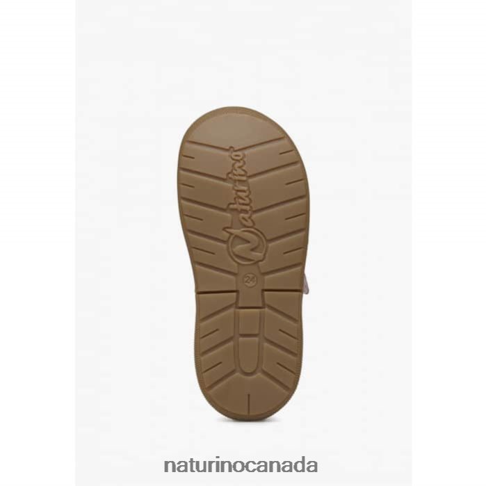 Kids GABBY VL Z2N0TL116 Naturino First Steps Shoes In Nappa Leather Pink