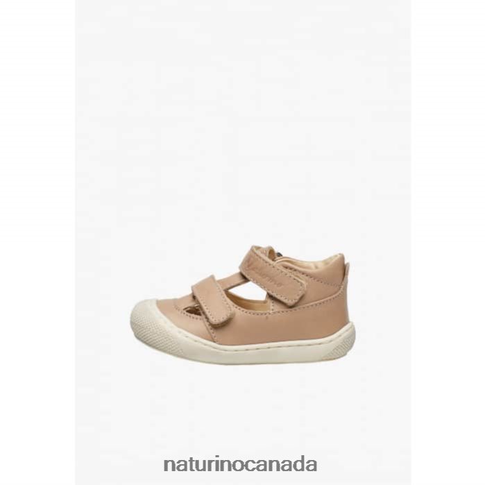 Kids PUFFY Z2N0TL588 Naturino Semi-Closed Sandals Beige