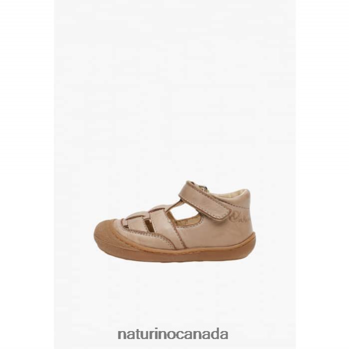 Kids WAD Z2N0TL565 Naturino First Step Sandals Beige