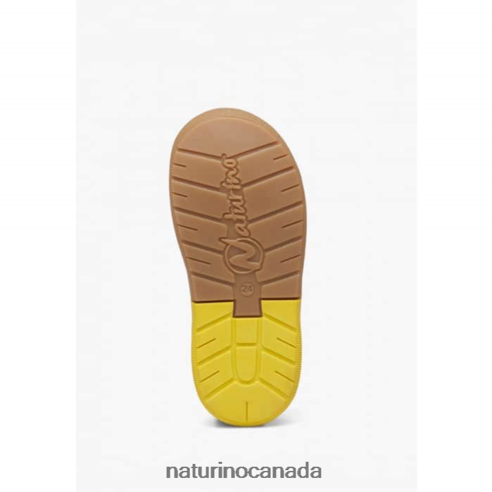 Kids GABBY VL Z2N0TL436 Naturino First Steps Shoes In Nappa Leather Light Blue